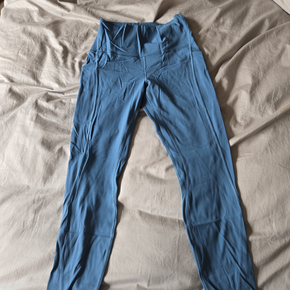 Lululemon Athletica Blue Leggings Soft and Relaxed Fit